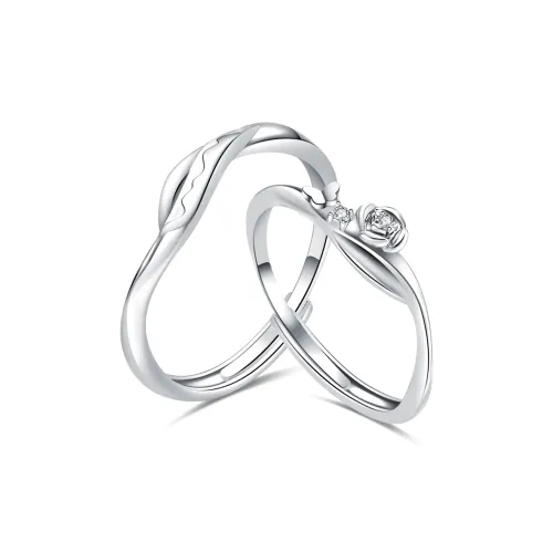 DVNRR Медные Кольца Унисекс Набор в Подарочной Коробке