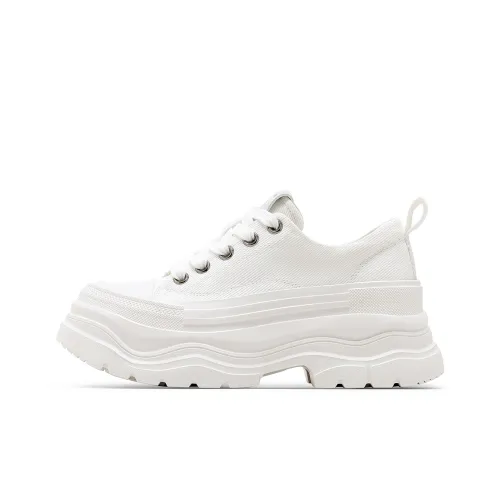 C°BANNER Дышащий Низкий Топ Casual Женский Белый