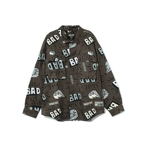 LINING Черный Серый Мужские Рубашки