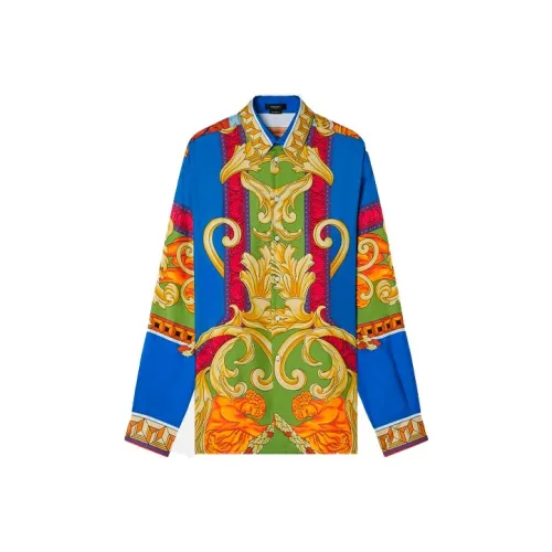 VERSACE Многоцветные Мужские Рубашки
