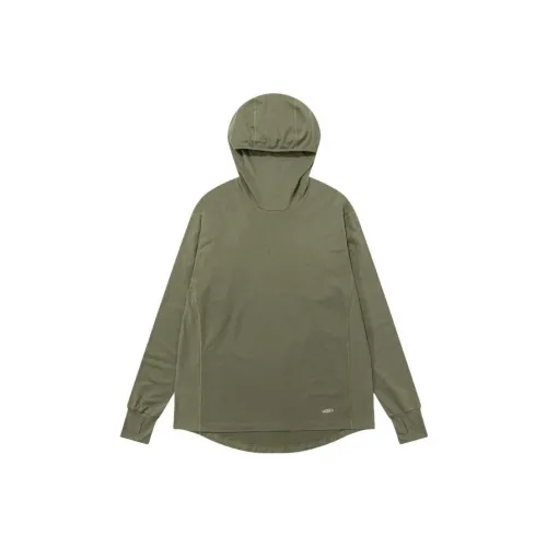 KEEN Harvest Tech MULCH Шея Толстовка Толстовка Унисекс Сосна Морской зеленый