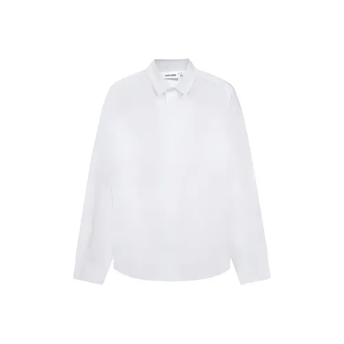 KENZO Classic Tiger Head SS21 Рубашка Мужская Белая