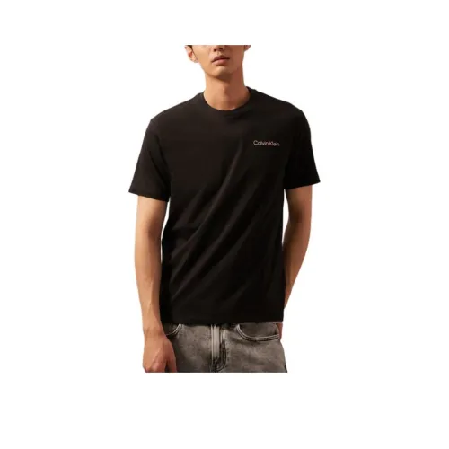 Calvin Klein Rainbow Series T-Shirt Унисекс Космический Черный