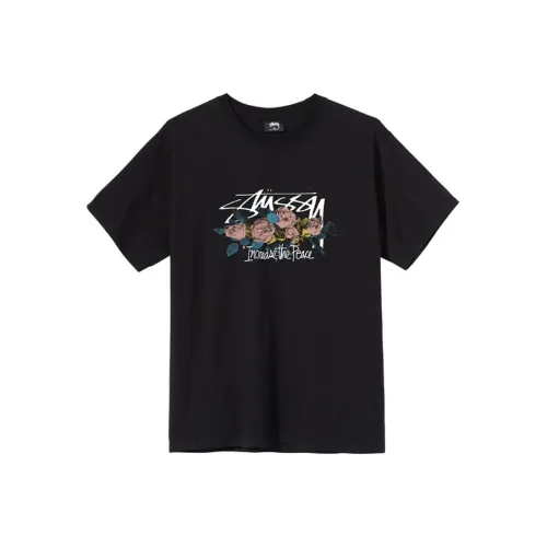 Stussy Черные Мужские T-Рубашки