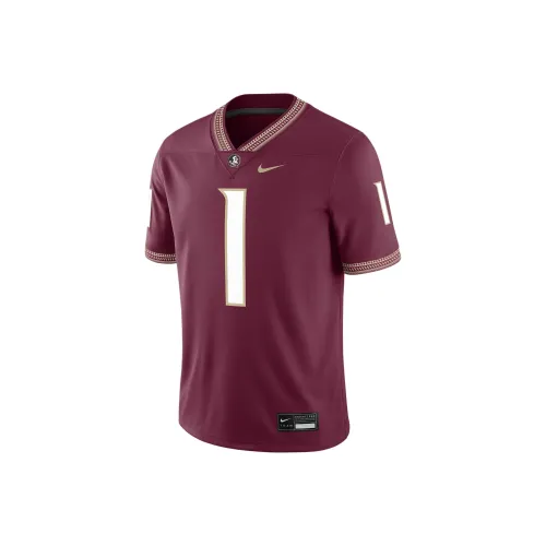 nike Dri Fit College Florida State Seminoles T-Shirt Мужской Каштановый