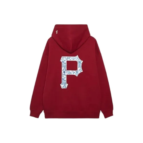 New Era Blue and white porcelain series Красный Унисекс Свитшоты