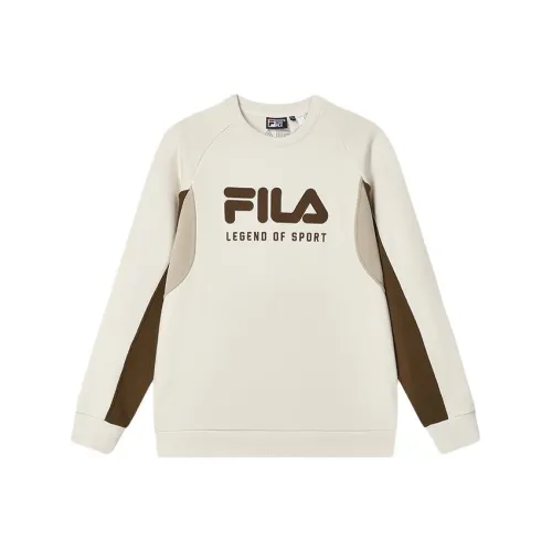 FILA Камень Молоко Цвет Мужские Толстовки