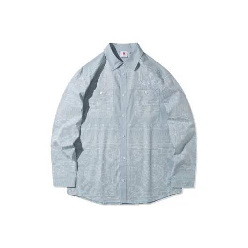 LINING Mist Blue Мужские Рубашки