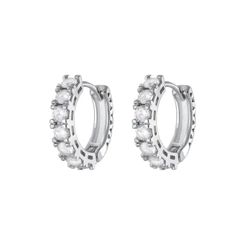 MISS XIA JWY Серьги из меди с серебряным покрытием унисекс