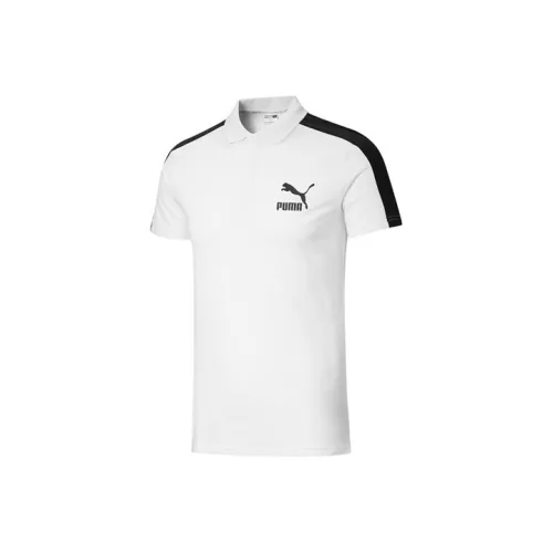 PUMA T7 Мужская Рубашка с короткими рукавами
