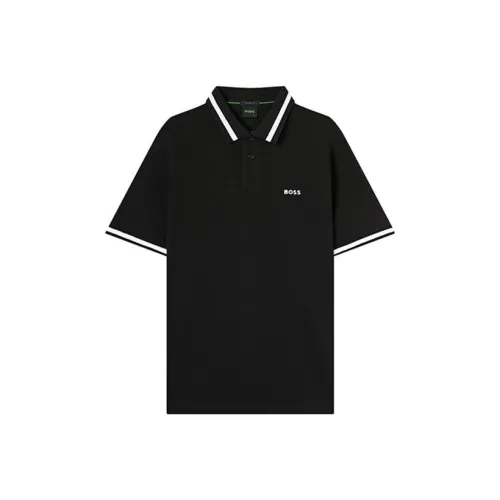 Hugo Boss Мужская черная поло