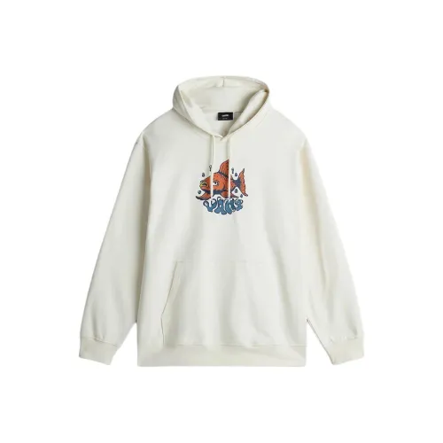 Vans Лэйсер Рыбка Худи Толстовка Мужской Белый