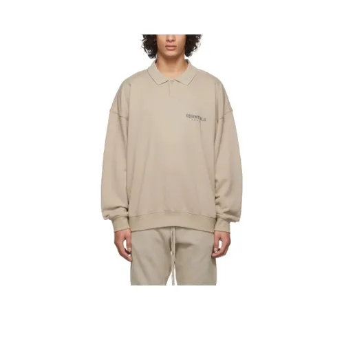 Fear of God Essentials FW21 Коричневый Унисекс Поло