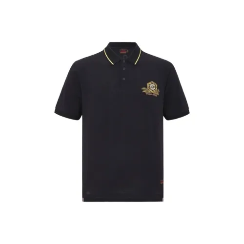 EVISU Черная мужская поло