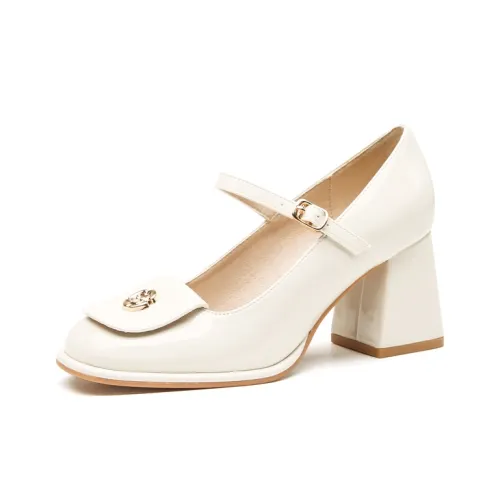 Zomila Грубый каблук Туфли Мэри Джейн Женские