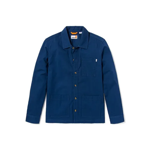 Timberland Темный Индиго Мужские Рубашки