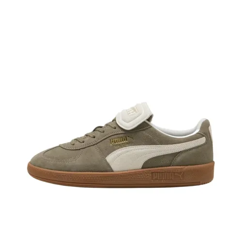 PUMA Palermo PREMIUM Тренировочные кроссовки Низкий топ Зеленый Белый Унисекс