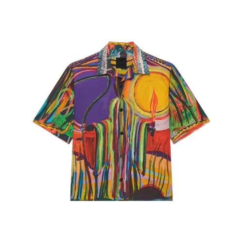 Givenchy Многоцветные Мужские Рубашки