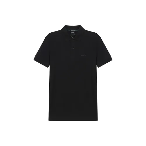Hugo Boss Мужская черная поло