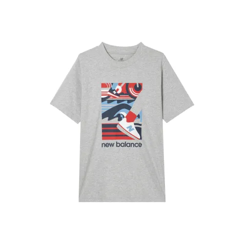 New Balance Essentials Triathlon T-Shirt Мужская Серого цвета