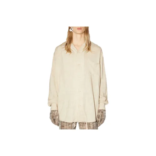 Acne Studios FW21 Рубашка Мужская Бежевая