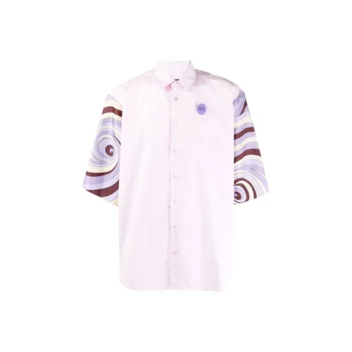 RAF SIMONS Розовые Мужские Рубашки