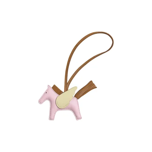 HERMES Rodeo Milo (фиолетовый) Lambskin с Swift Calfskin Сумка Аксессуар Маленький Женский Розовый