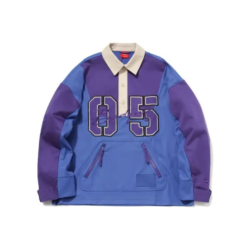 LINING Синий Унисекс Поло