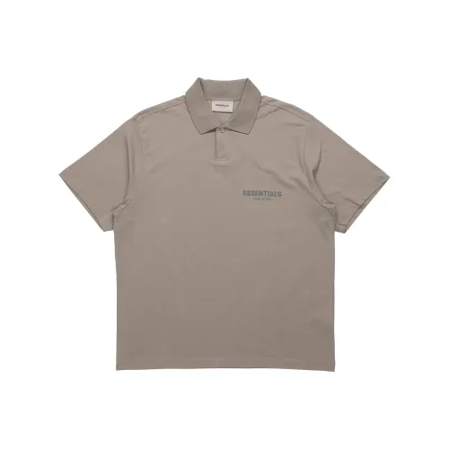 Fear of God Essentials FW20 Тауповый Унисекс Поло