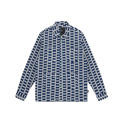 Clot Королевский синий Унисекс Рубашки