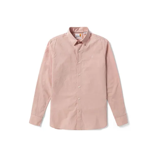Timberland Рубашка Мужская Светло-Розовая