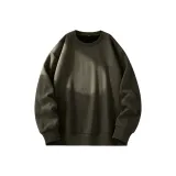 [Thickened и с флисовой подкладкой] Оливково-зеленый (однотонный)