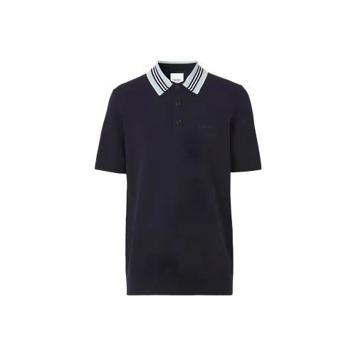 Burberry SS22 Поло Мужское Синее