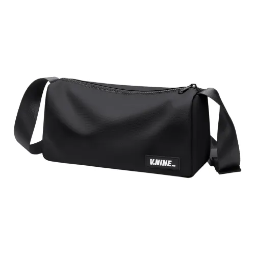 V.NINE Сумка через плечо унисекс хаки обсидиан черный