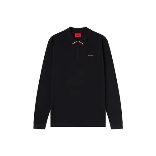 Hugo Boss Мужская черная поло