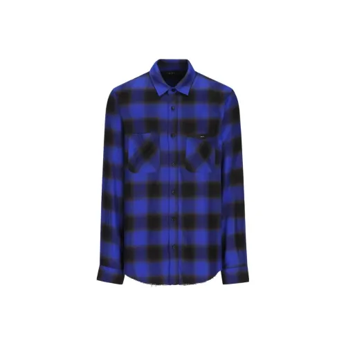 AMIRI Мужские Синие Рубашки