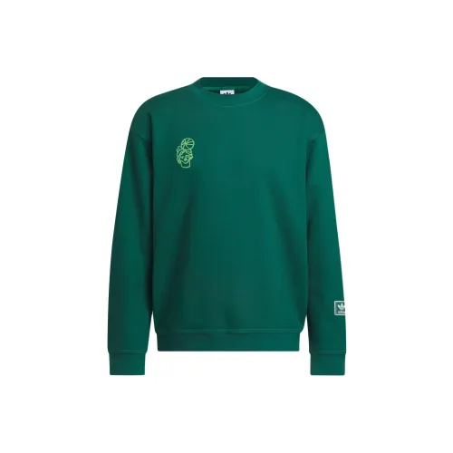 Adidas Originals HOOP YORK CITY Свитшот Унисекс Лесной зеленый