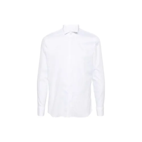 Tagliatore SS24 Рубашка Мужская Белая