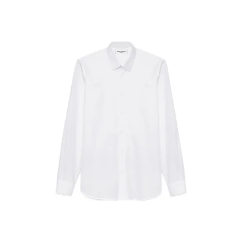 SAINT LAURENT Белые Мужские Рубашки