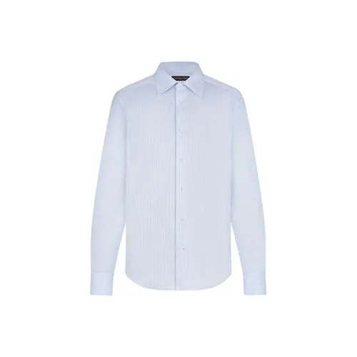 LOUIS VUITTON FW21 Рубашка Мужская Синяя