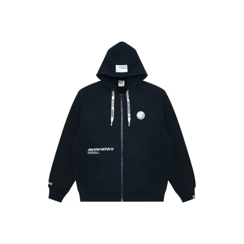 AAPE Темно-синий NYX Мужские Свитшоты