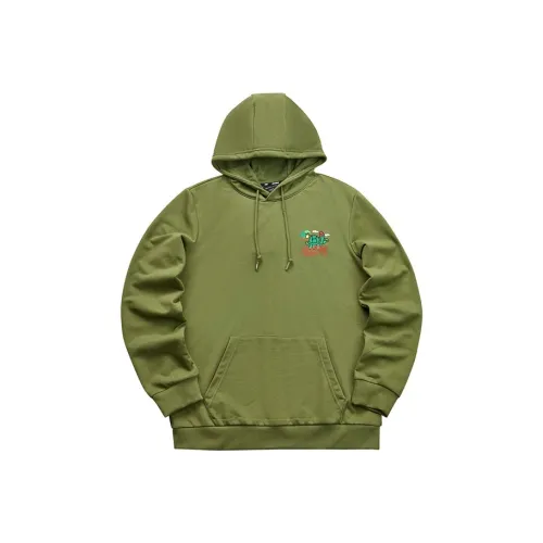 Skechers EFDOT Co Branded Series Толстовка Унисекс Оливково-зеленый