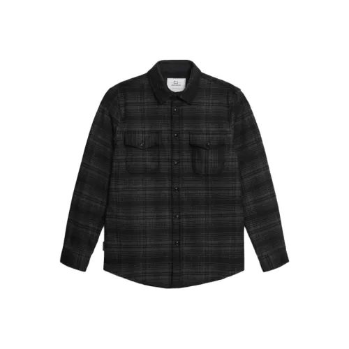 WOOLRICH Мужские Черные Рубашки