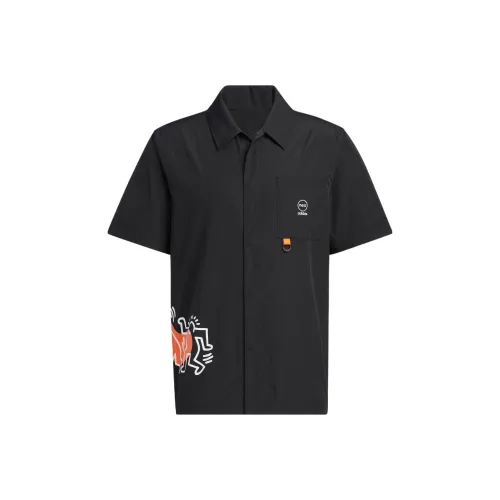 Adidas Keith Haring Черная Унисекс Рубашка