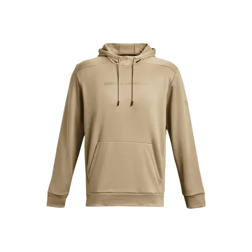 Under Armour Fleece Khaki Men's Hoodies