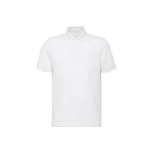 PRADA Белая Мужская Поло