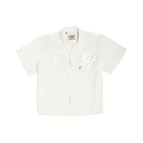 Gallery Dept. Рубашка Унисекс Винтаж Белый
