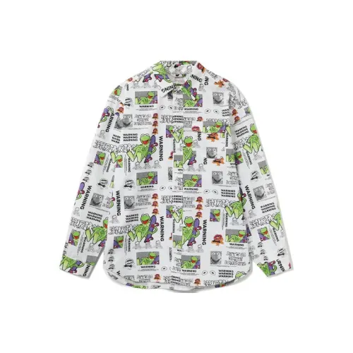 LINING Дисней Белая Унисекс Рубашка