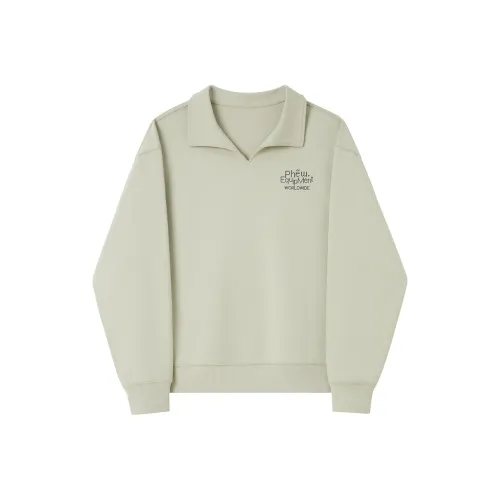 Phew Толстовка Унисекс Light Зеленая