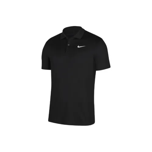 Nike Мужское Поло Черное